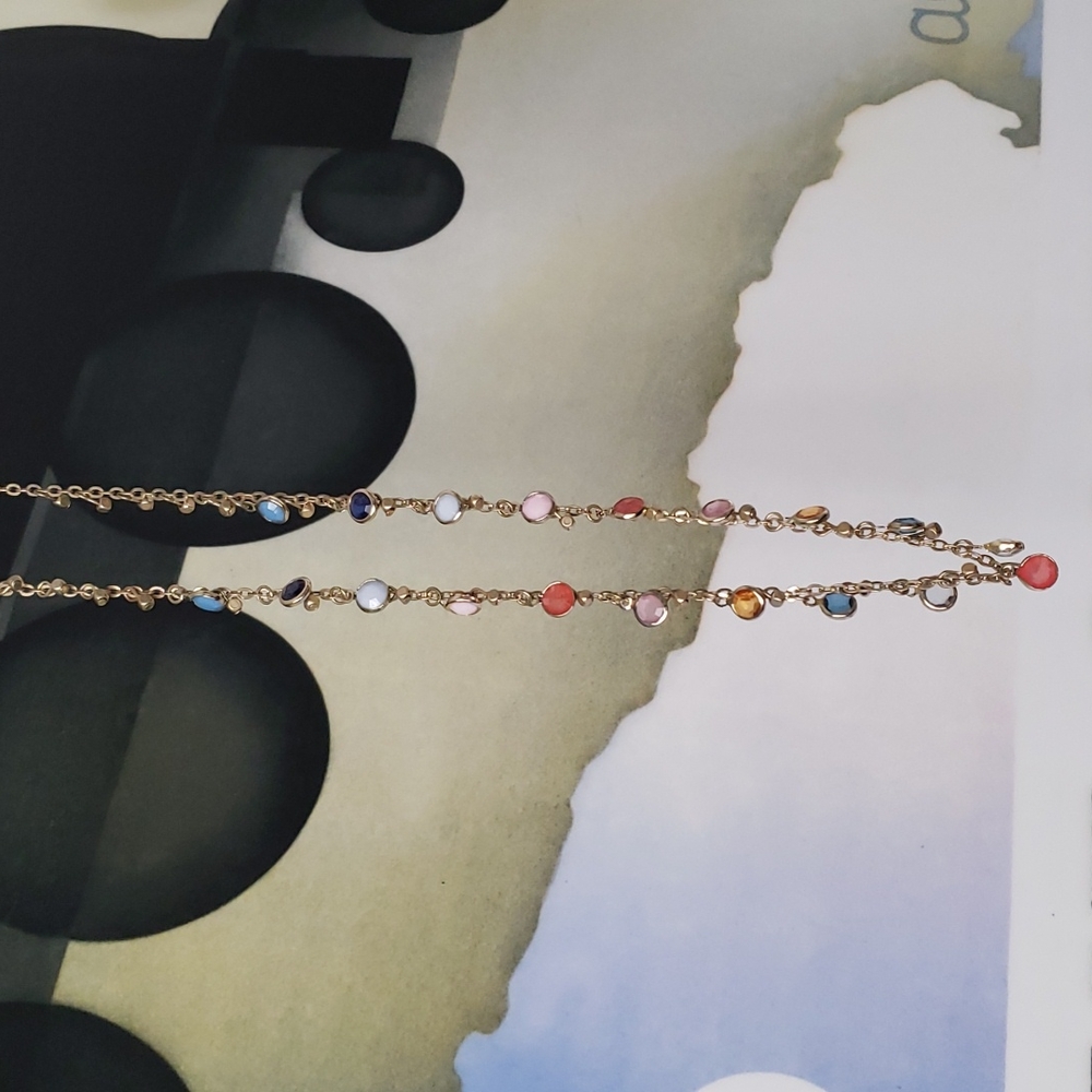 🦄Loft Long Gem Necklace🦄 - Picture 2 of 8